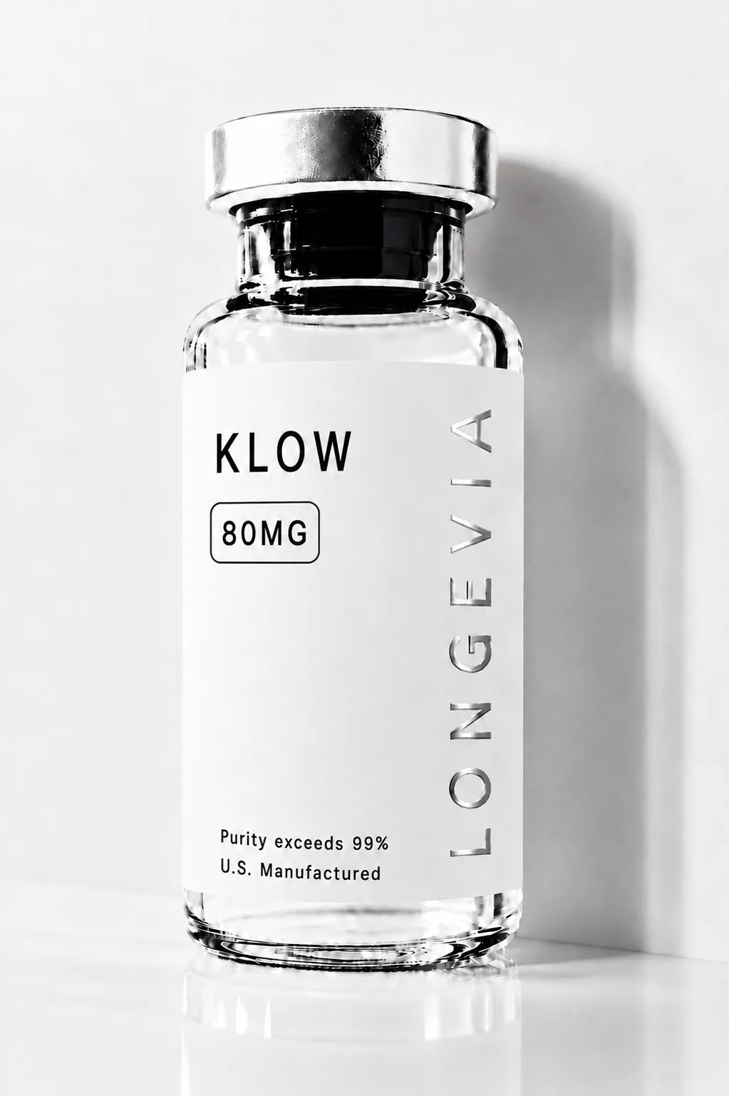 KLOW Blend research peptide vial